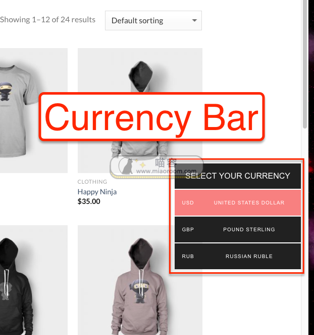 WooCommerce Multi Currency - 第1张