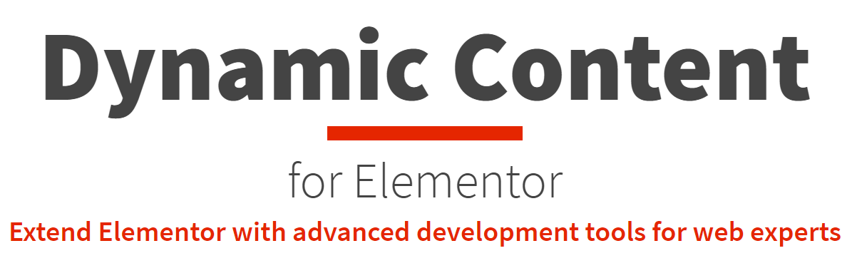 Dynamic Content for Elementor 动态内容插件 破解专业版 