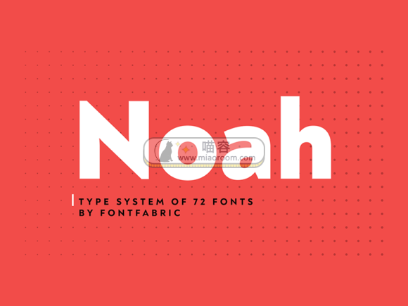 [系统字体] 几何无衬线字体——NOAH