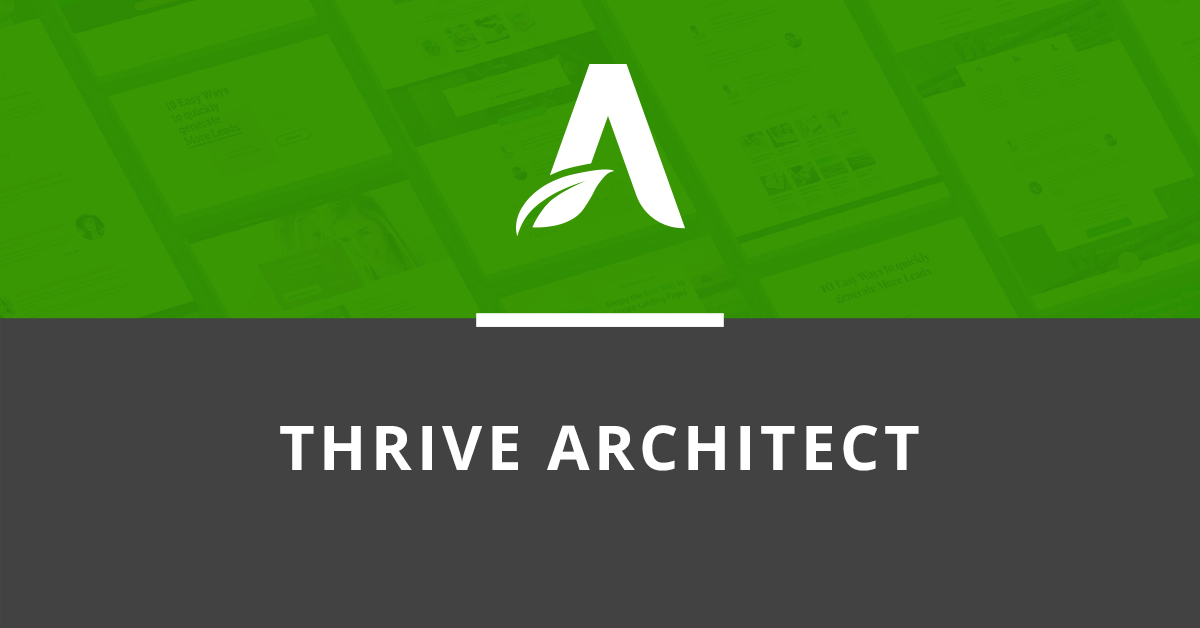 Thrive Architect v3.3.3 破解专业版 中文汉化 营销建站工具 - 第1张