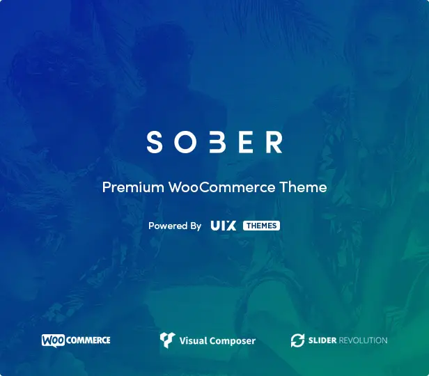 「WP主题」 WooCommerce主题 Sober v3.0.2 破解专业版 英文原版