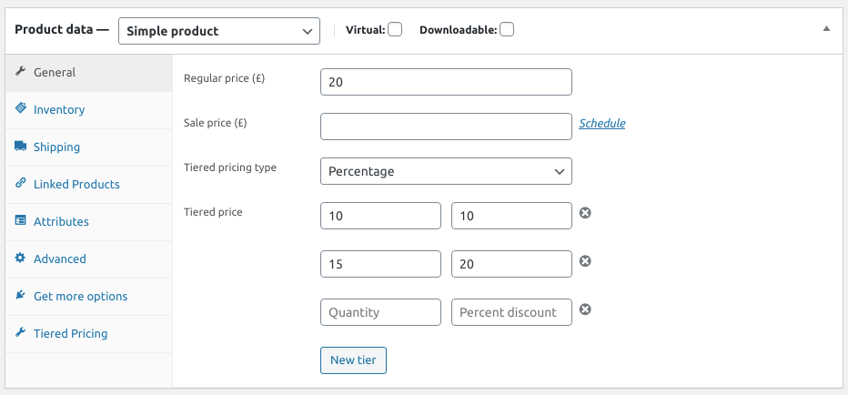 WooCommerce Tiered Price Table Premium v2.4.1 破解专业版 WordPress插件 第2张