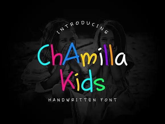 [系统字体] 最具有童年的字体—chamilla kids 
