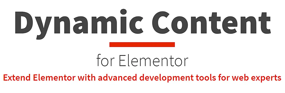 Dynamic Content for Elementor 动态内容插件 破解专业版