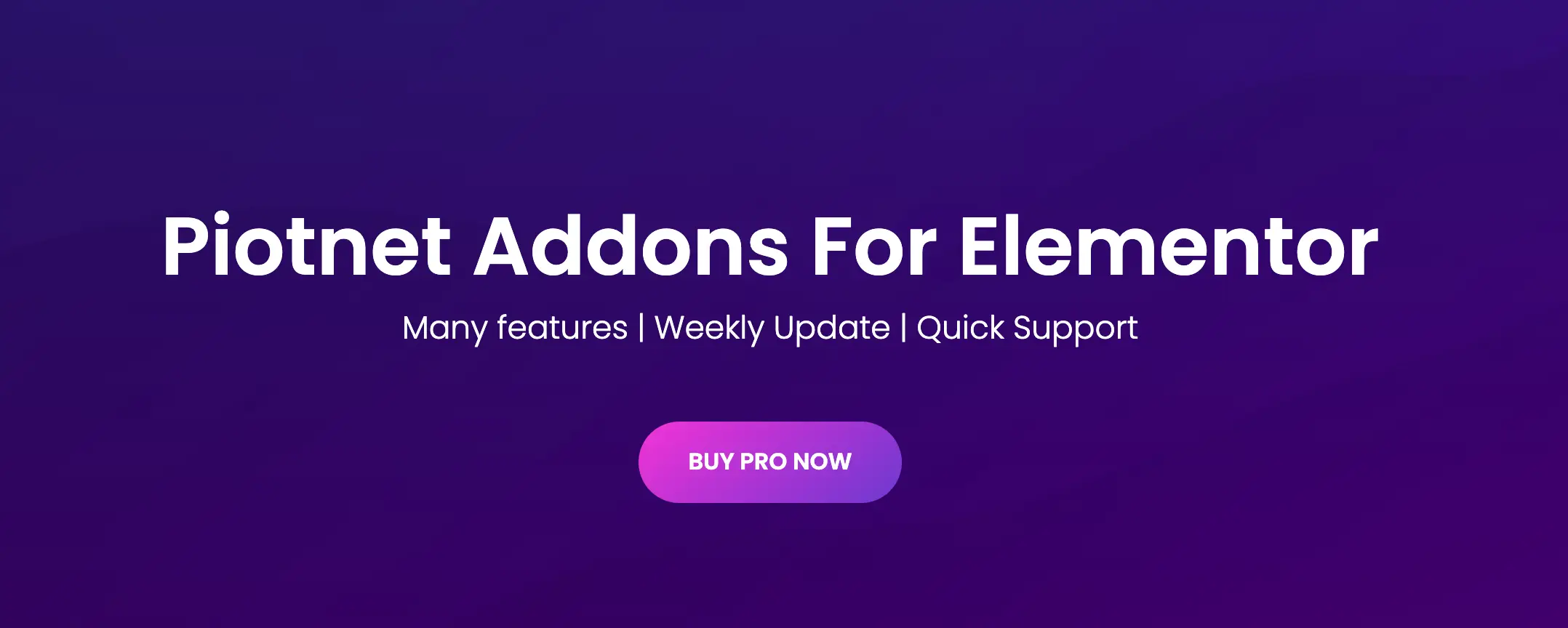 Piotnet Addons Pro 破解专业版Elementor 增强插件 WordPress插件 第1张